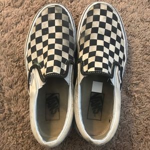 Checkered vans